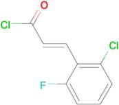 (2E)-3-(2-chloro-6-fluorophenyl)acryloyl chloride