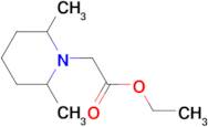 ethyl (2,6-dimethylpiperidin-1-yl)acetate