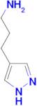 [3-(1H-pyrazol-4-yl)propyl]amine hydrochloride