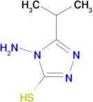 4-amino-5-isopropyl-4H-1,2,4-triazole-3-thiol