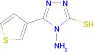 4-amino-5-(3-thienyl)-4H-1,2,4-triazole-3-thiol