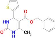 benzyl 6-methyl-2-oxo-4-(2-thienyl)-1,2,3,4-tetrahydropyrimidine-5-carboxylate