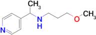 (3-methoxypropyl)(1-pyridin-4-ylethyl)amine