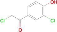 2-chloro-1-(3-chloro-4-hydroxyphenyl)ethanone