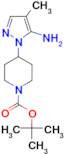 tert-butyl 4-(5-amino-4-methyl-1H-pyrazol-1-yl)piperidine-1-carboxylate