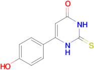 6-(4-hydroxyphenyl)-2-thioxo-2,3-dihydropyrimidin-4(1H)-one