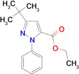 Ethyl 3-(tert-butyl)-1-phenyl-1H-pyrazole-5-carboxylate