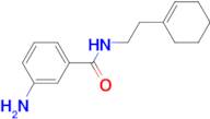 3-amino-N-(2-cyclohex-1-en-1-ylethyl)benzamide