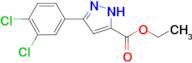 ethyl 3-(3,4-dichlorophenyl)-1H-pyrazole-5-carboxylate