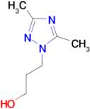 3-(3,5-dimethyl-1H-1,2,4-triazol-1-yl)propan-1-ol