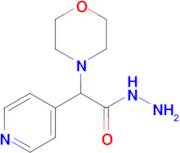 2-morpholin-4-yl-2-pyridin-4-ylacetohydrazide