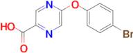 5-(4-bromophenoxy)pyrazine-2-carboxylic acid