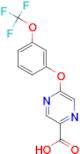 5-[3-(trifluoromethoxy)phenoxy]pyrazine-2-carboxylic acid