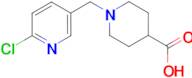 1-[(6-chloropyridin-3-yl)methyl]piperidine-4-carboxylic acid