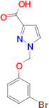 1-[(3-bromophenoxy)methyl]-1H-pyrazole-3-carboxylic acid