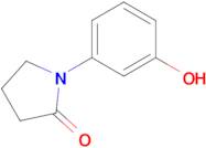 1-(3-hydroxyphenyl)pyrrolidin-2-one