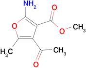 methyl 4-acetyl-2-amino-5-methyl-3-furoate