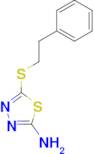 5-[(2-phenylethyl)thio]-1,3,4-thiadiazol-2-amine