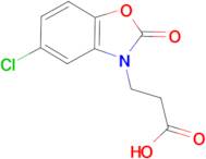 3-(5-chloro-2-oxo-1,3-benzoxazol-3(2H)-yl)propanoic acid