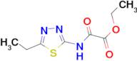 ethyl [(5-ethyl-1,3,4-thiadiazol-2-yl)amino](oxo)acetate