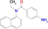 4-amino-N-ethyl-N-1-naphthylbenzamide