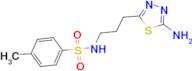 N-[3-(5-amino-1,3,4-thiadiazol-2-yl)propyl]-4-methylbenzenesulfonamide