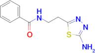 N-[2-(5-amino-1,3,4-thiadiazol-2-yl)ethyl]benzamide