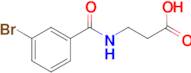 N-(3-bromobenzoyl)-beta-alanine