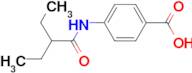 4-[(2-ethylbutanoyl)amino]benzoic acid