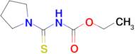 ethyl (pyrrolidin-1-ylcarbonothioyl)carbamate