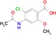 4-(acetylamino)-5-chloro-2-methoxybenzoic acid