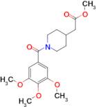 methyl [1-(3,4,5-trimethoxybenzoyl)piperidin-4-yl]acetate