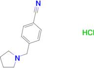 4-(pyrrolidin-1-ylmethyl)benzonitrile hydrochloride