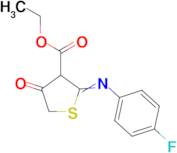 ethyl 2-[(4-fluorophenyl)amino]-4-oxo-4,5-dihydrothiophene-3-carboxylate