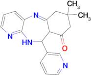 7,7-dimethyl-10-pyridin-3-yl-5,6,7,8,10,11-hexahydro-9H-pyrido[3,2-b][1,4]benzodiazepin-9-one