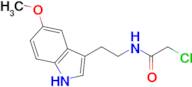2-chloro-N-[2-(5-methoxy-1H-indol-3-yl)ethyl]acetamide