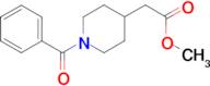 methyl (1-benzoylpiperidin-4-yl)acetate