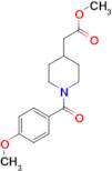 methyl [1-(4-methoxybenzoyl)piperidin-4-yl]acetate