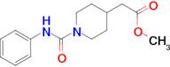 methyl [1-(anilinocarbonyl)piperidin-4-yl]acetate