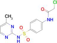 2-chloro-N-(4-{[(4-methylpyrimidin-2-yl)amino]sulfonyl}phenyl)acetamide