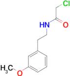 2-chloro-N-[2-(3-methoxyphenyl)ethyl]acetamide