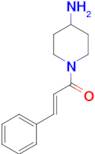 1-[(2E)-3-phenylprop-2-enoyl]piperidin-4-amine hydrochloride