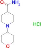 1-(tetrahydro-2H-pyran-4-yl)piperidine-4-carboxamide hydrochloride