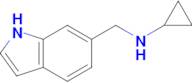 N-(1H-indol-6-ylmethyl)cyclopropanamine