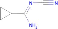N'-cyanocyclopropanecarboximidamide