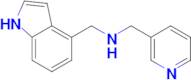 (1H-indol-4-ylmethyl)(pyridin-3-ylmethyl)amine