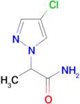 2-(4-chloro-1H-pyrazol-1-yl)propanamide