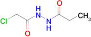 N'-(2-chloroacetyl)propanohydrazide