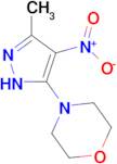 4-(3-methyl-4-nitro-1H-pyrazol-5-yl)morpholine