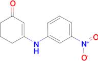 3-[(3-nitrophenyl)amino]cyclohex-2-en-1-one